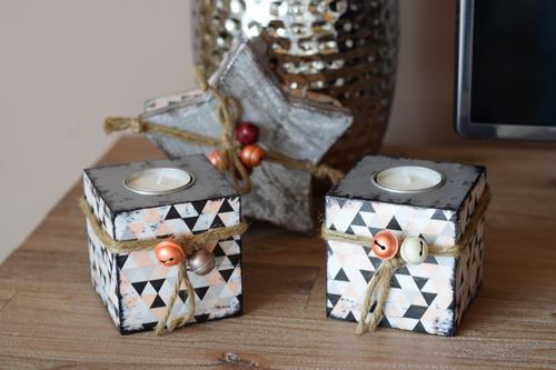 Anleitung f&uuml;r weihnachtliche Decopatch Ideen 