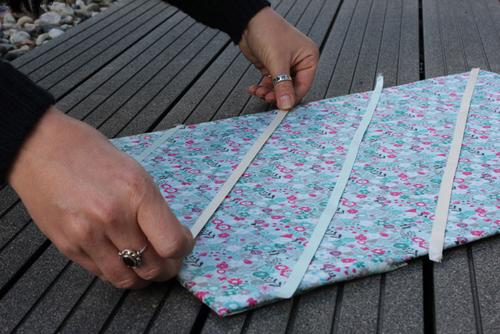 Memoboard aus Bilderrahmen selbstgemacht Schritt 11 Memoboard selber machen Anleitung Schritt 11