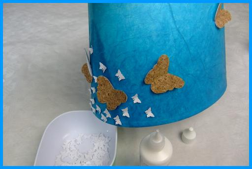 Lampe basteln7 Lampe selber machen