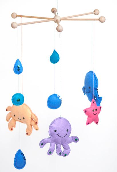 Mobile Basteln - fertig1 Mobile Bastelanleitung - fertig1