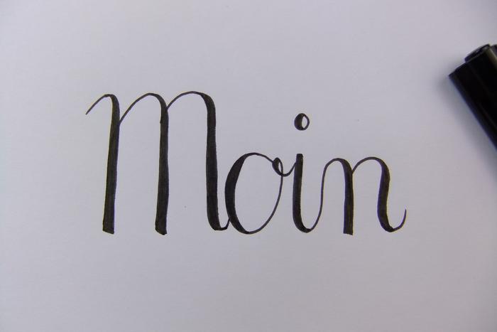 Hand lettering lernen 4 Hand lettering Tutorial 4