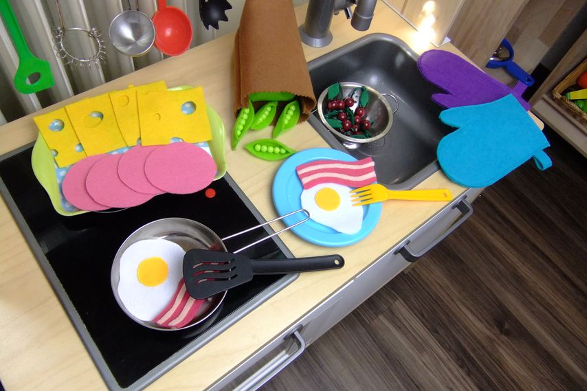 Kinderk&uuml;chen-Zubeh&ouml;r selber n&auml;hen - Anleitung