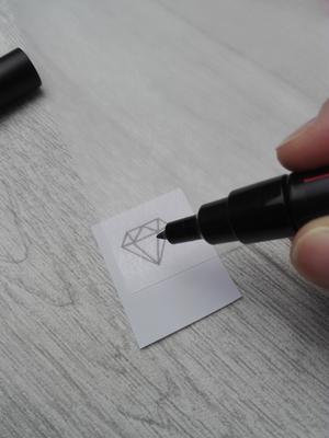 Ohrringe selber machen: Vorlage schmuck selber machen mit eigener Vorlage