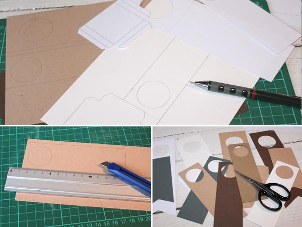 Flaschenanhänger - Aufzeichnen Flaschenanhänger DIY - Vorlagen aufmalen