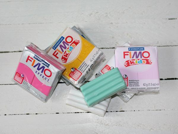 Einhorn: Material Einhörner aus Fimo formen