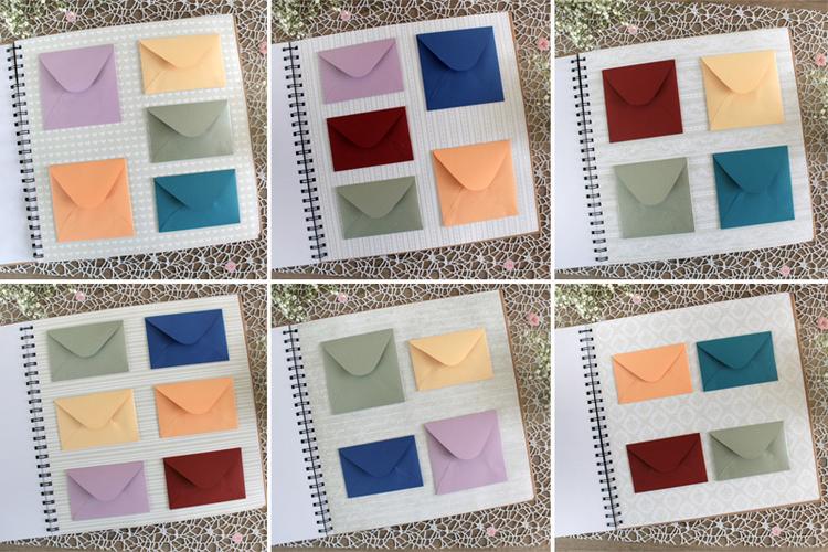 Gästebuch: Umschläge von innen