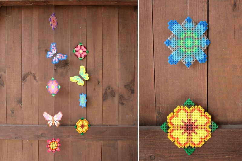 B&uuml;gelperlen-Girlande f&uuml;r den Garten