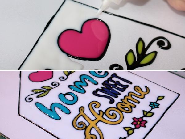 Hintergrund des Türschilds