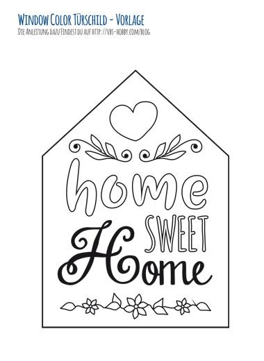 Vorschaubild der Türschildvorlage