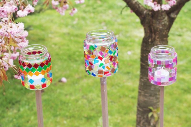 Windlicht für den Garten