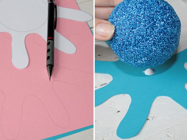 Basteln mit Kindern mit Foam Clay