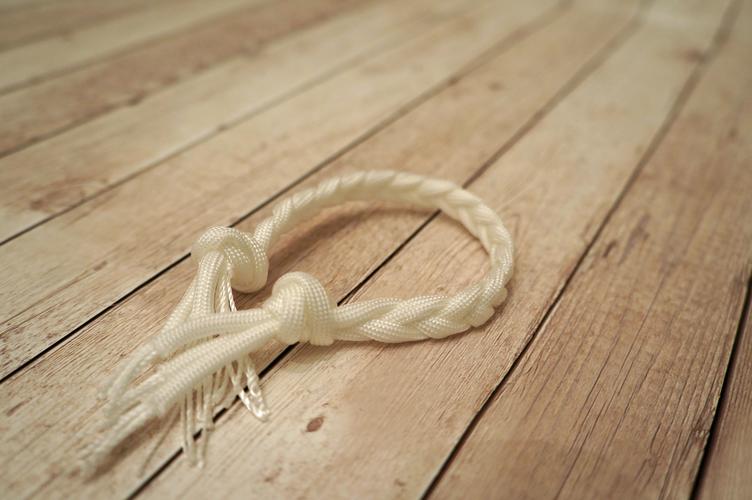 Türstopper: Kordel Kordel für den Türstopper flechten