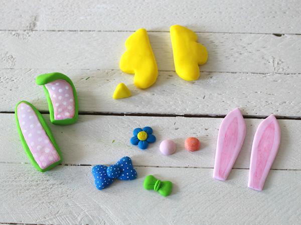 Ohren und Fl&uuml;gel aus Fimo formen