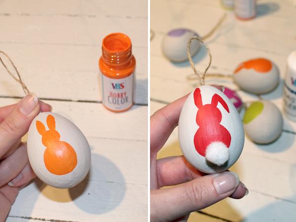 Ostereier bunt anmalen