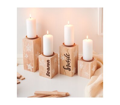 brandmalen kerzenständer