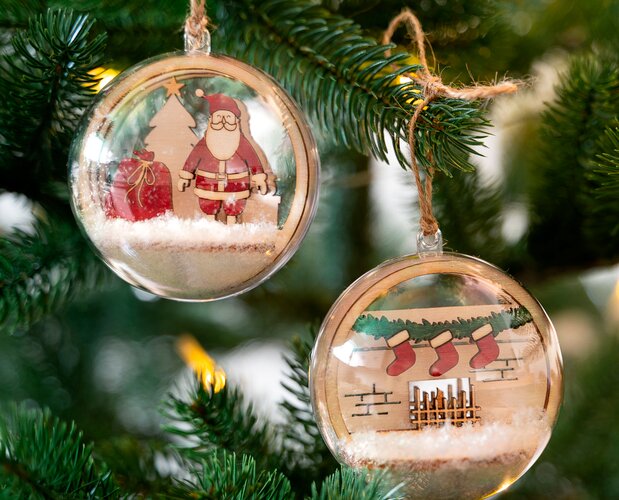 Steckmotiv für Acrylkugel