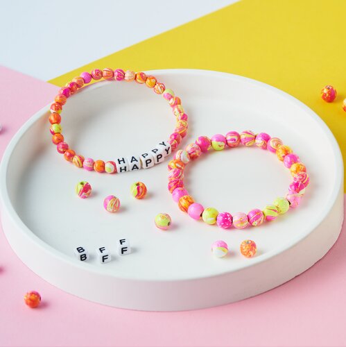 Marmoriertes Armband