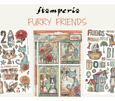 stamperia_Furry-Friends