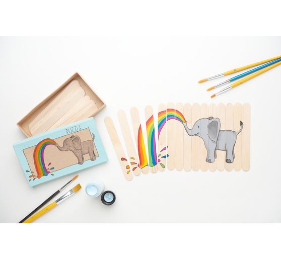 VBS Wooden spatula "Maxi", 50 pcs.