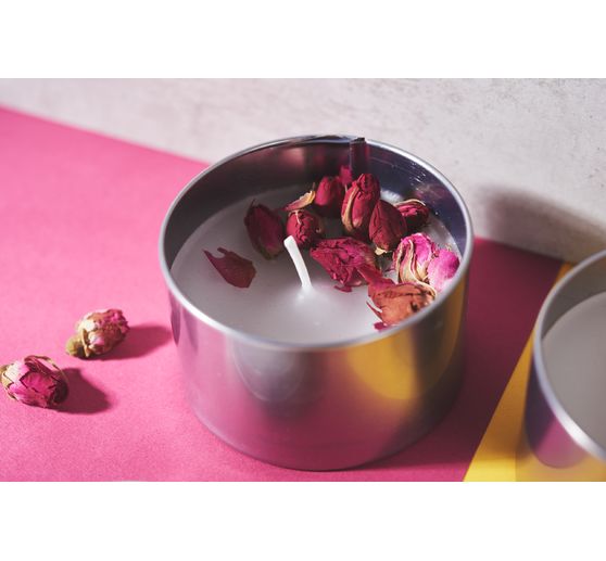 VBS Metal cans / Soap tins "Round", 12 pieces