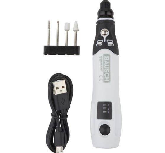 Gravírovací sada na baterie se 4 nástavci