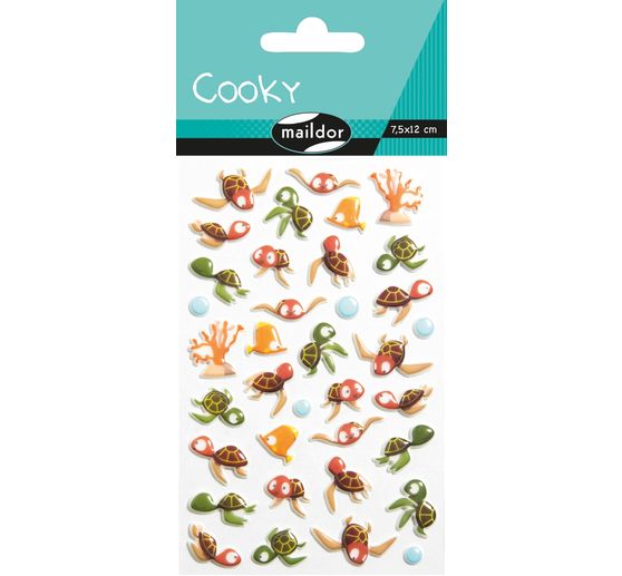 Epoxy Sticker "Sea Turtles"