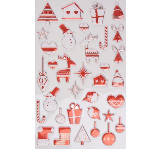 Epoxy sticker assortment "Christmas"