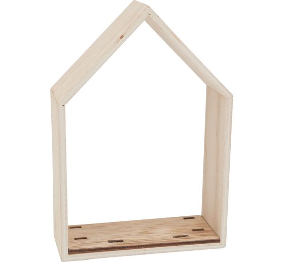 VBS Dřevěná stavebnice "Zimní domeček", 9 ks.