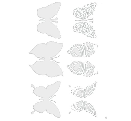 Stencil "Butterfly motives", A4