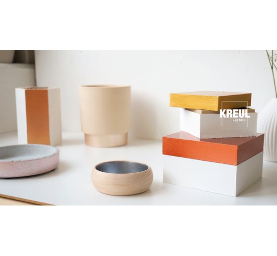 KREUL Acrylic Metallic Paint Set "Glamour Living