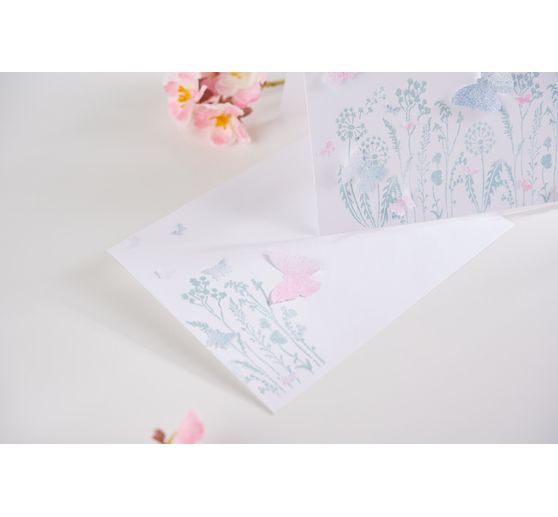 VBS Craft punch set "Butterfly", set of 4