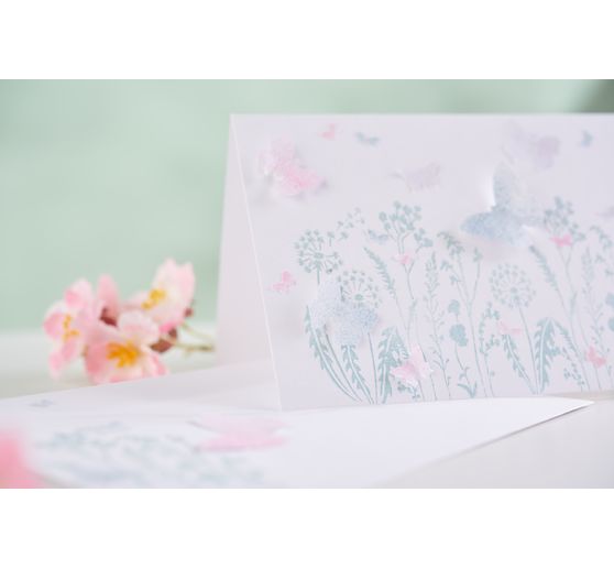 VBS Craft punch set "Butterfly", set of 4