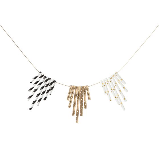 Paper straws, 25 pieces