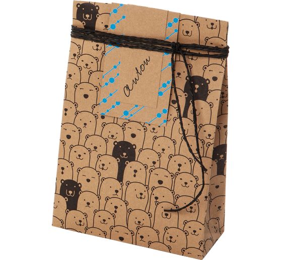 Blok s motivem "Happy