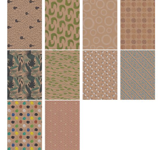 Blok s motivem "Happy