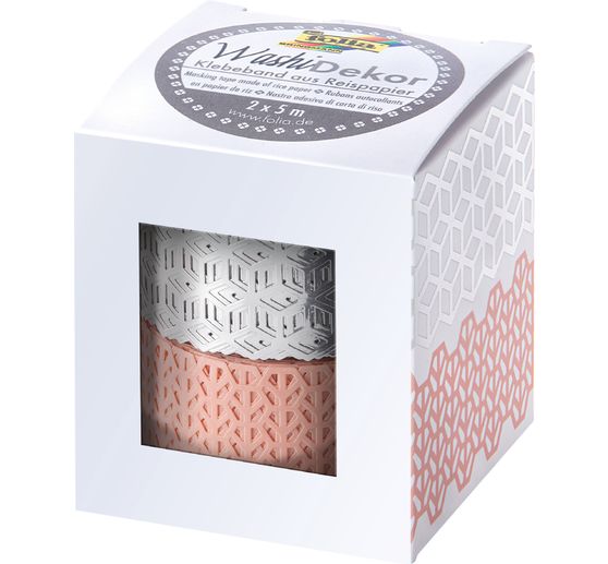 Washi decor "Rosé/Silver"
