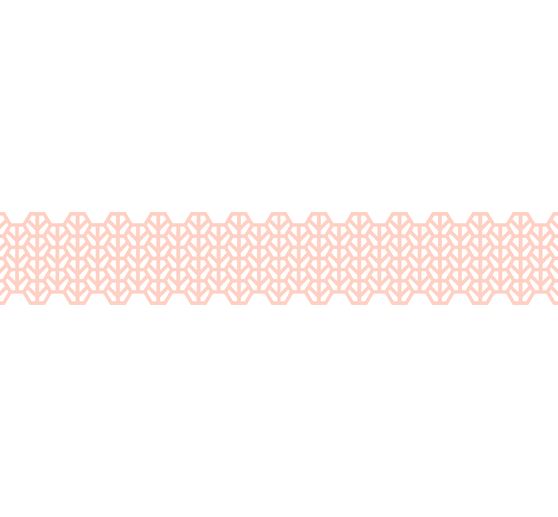 Washi decor "Rosé/Silver"