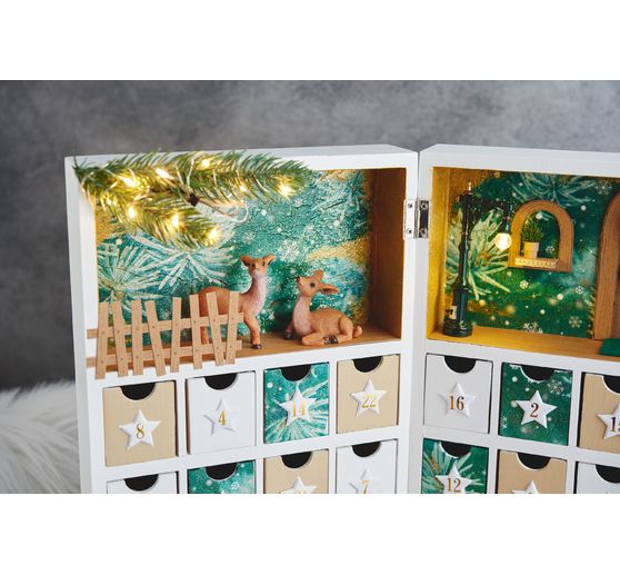 Miniaturní vánoční věnce