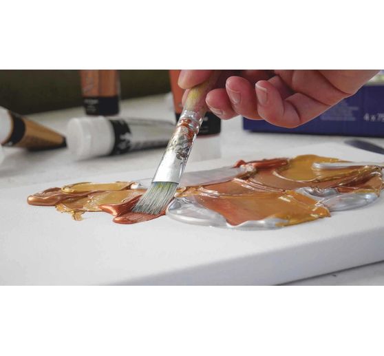 KREUL el Greco Acrylic "Metallic Colors", set of 4