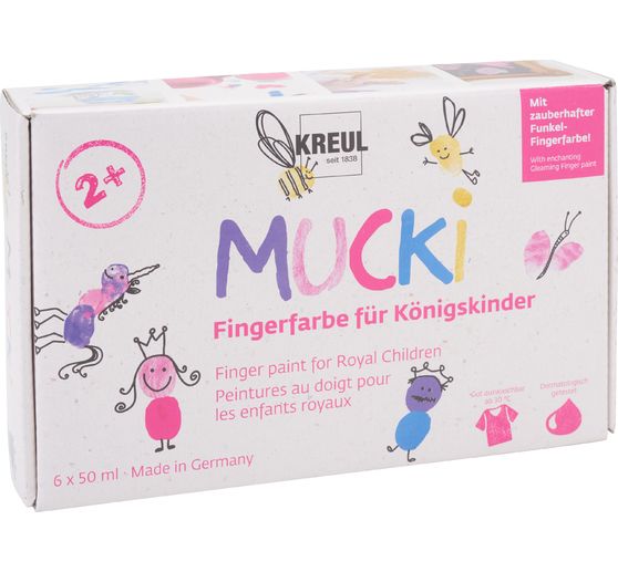 MUCKI Finger paint "Royal Children"