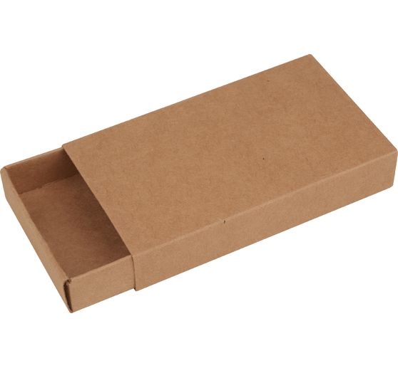 VBS Matchboxes "Kraft paper", 11 cm
