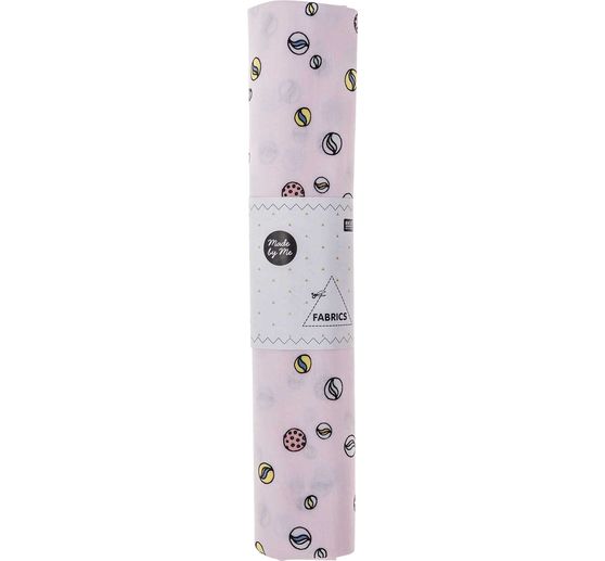 Řez bavlněné látky "Marbles pink"