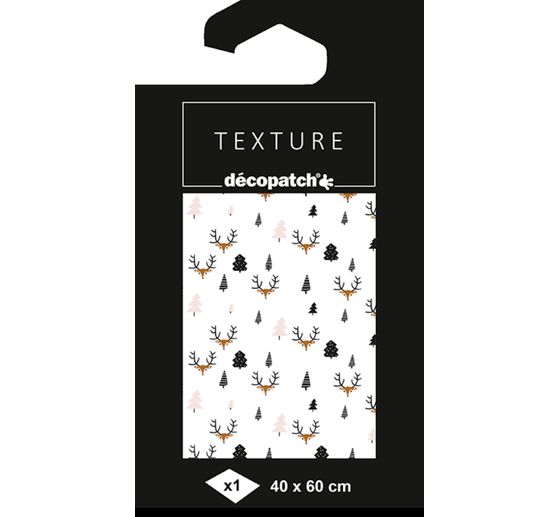Décopatch Hot-Foil Paper "Vánoční les"