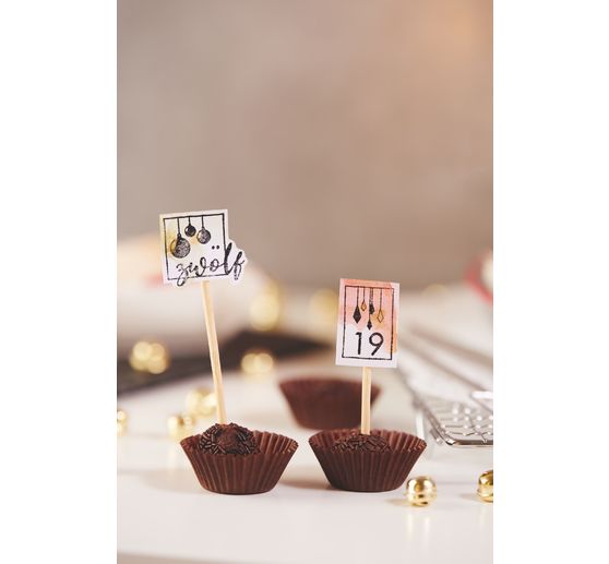 VBS Silikonové razítko "Adventní čísla"