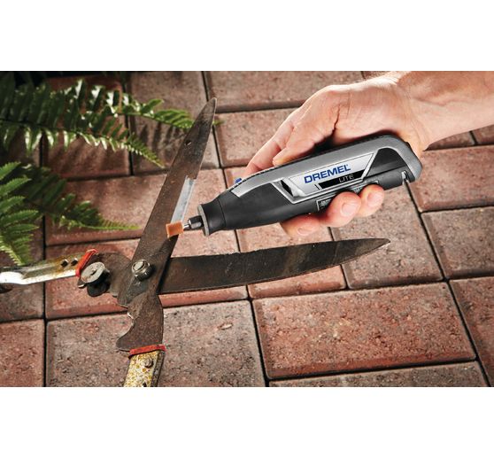 DREMEL 7760 Lite, 15dílné příslušenství, akumulátorové multifunkční nářadí, kabel USB