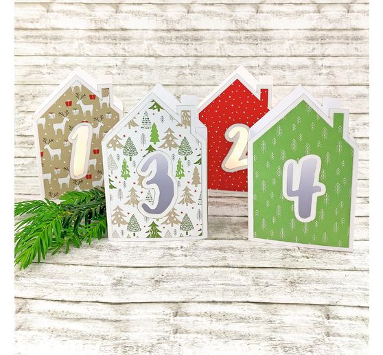 Motif photo cardboard "Reindeer"