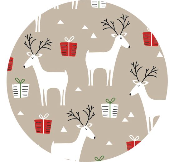 Motif photo cardboard "Reindeer"