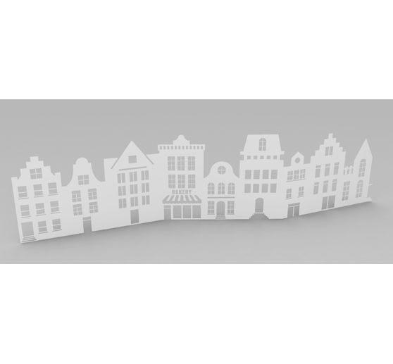 VBS papírová silueta "Domy"