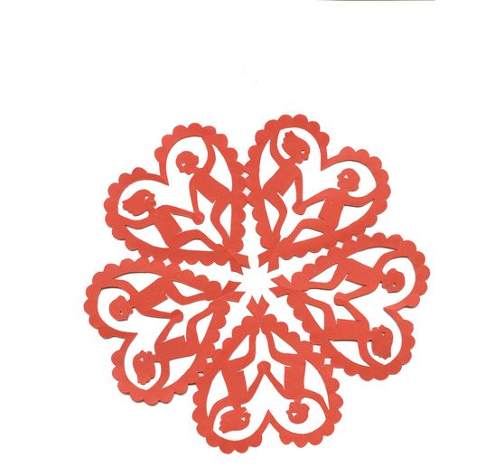 Book "Papier-Schneeflocken"