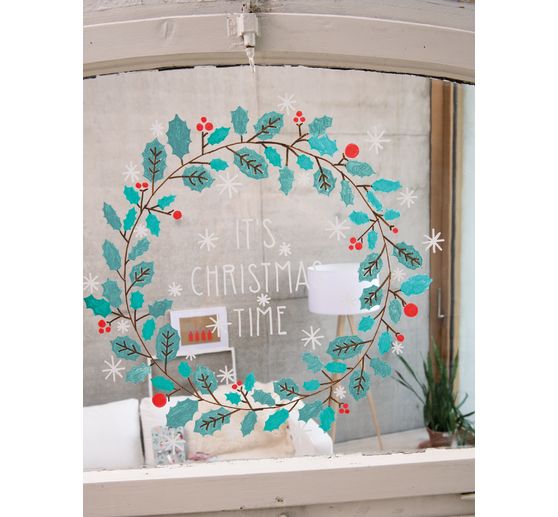 Sample folder chalk marker "Xmas in the air", 3 sheets